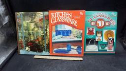 3 Books - Kitchen Glassware, Collectible Glassware & Greenhouse Gardening