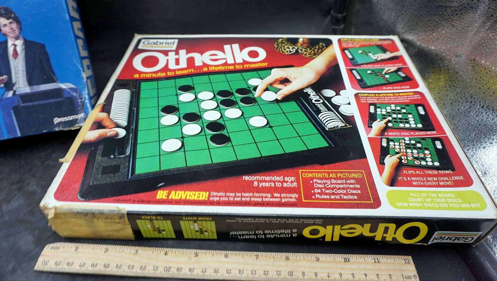 2 Games - Jeopardy & Othello