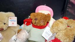 Teddy Bears, Avon Cat & Dolls