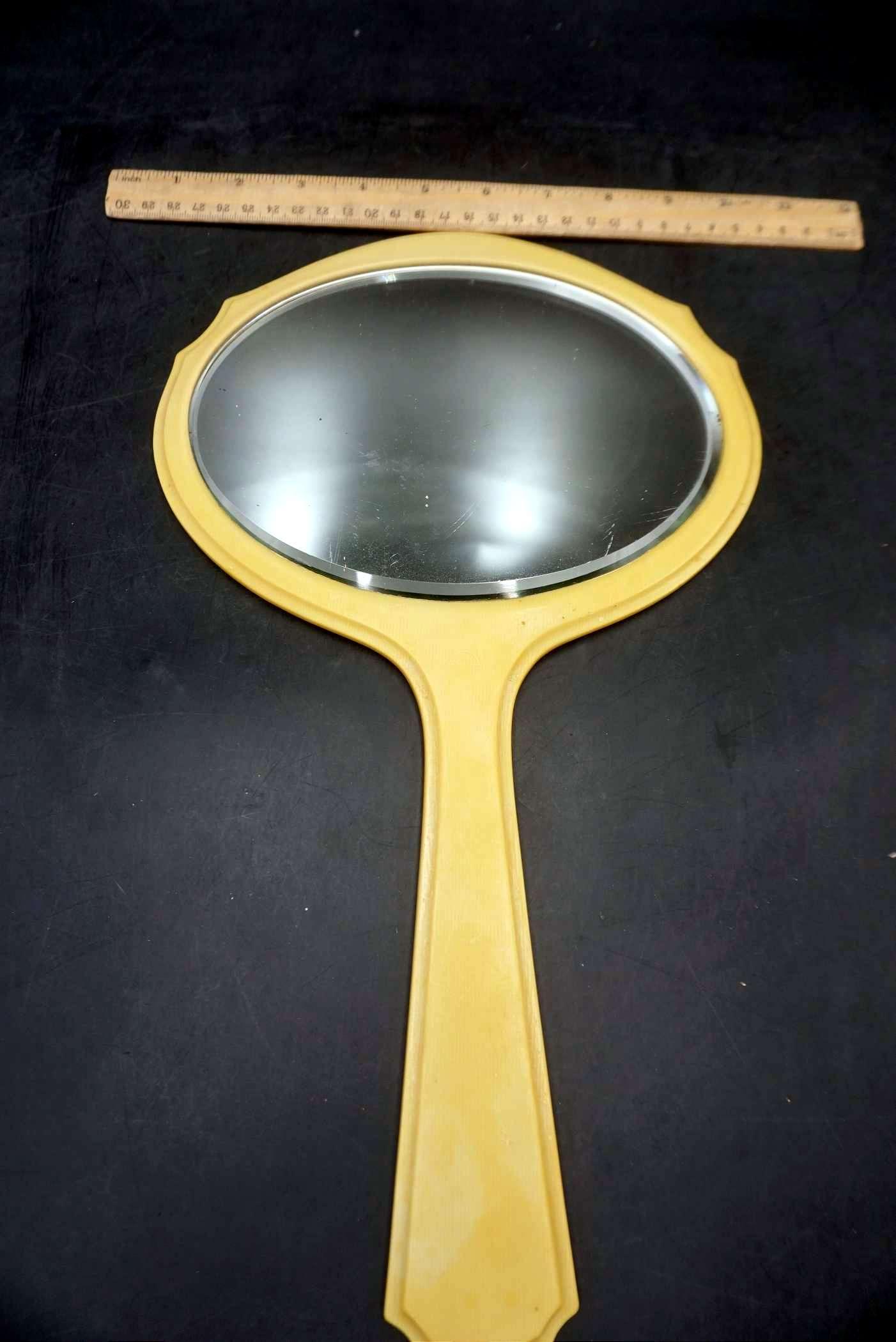 Handheld Mirror & Brush