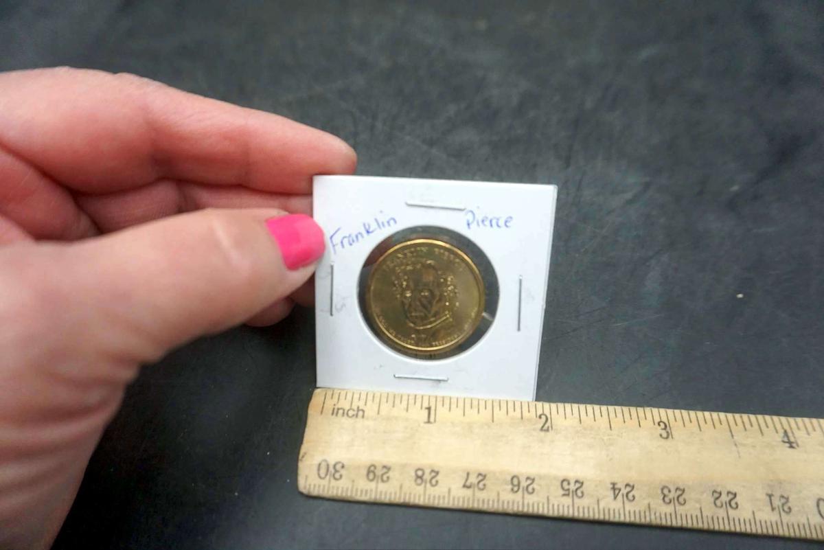 Franklin Pierce $1 Coin