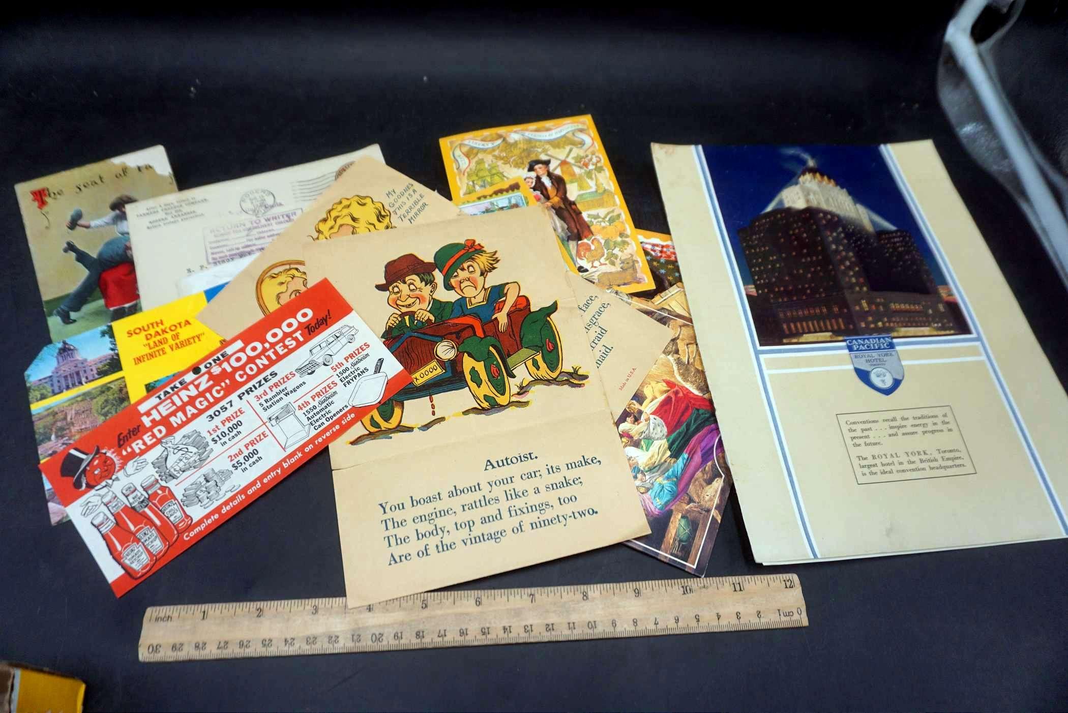 Box Of Asst. Advertising, Etc.