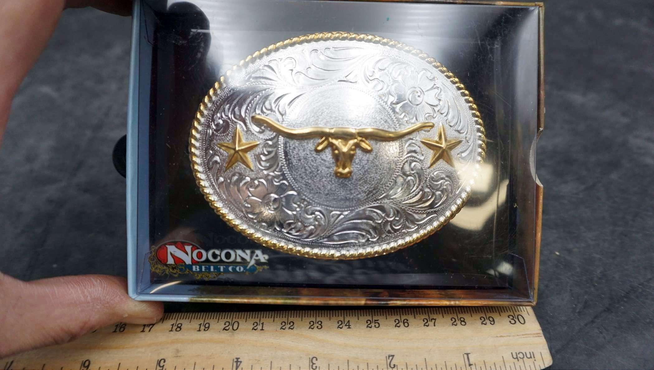 Nocona Longhorn Belt Buckle