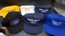 Assorted Hats - John Beaird Memorial, Weiland Marine Lake Poinsett, S.D. & More