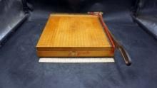 Wooden Paper Cutter