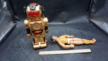 1993 Hasbro Action Figure & 2002 Robot