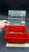 Case W/ Needle Tin, Magnifying Glass, Fishing License Envelope, Tag