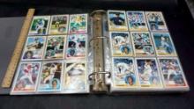 Binder W/ Baseball Players