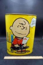 Charlie Brown Wastebasket
