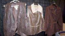 2 Vests & Jacket (Size Medium & Xl)