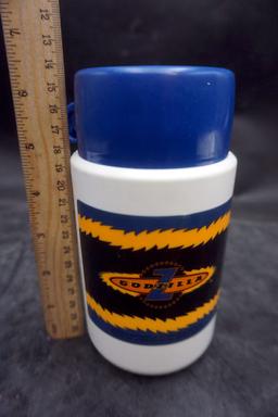 Yeti Water Bottle & Godzilla Thermos