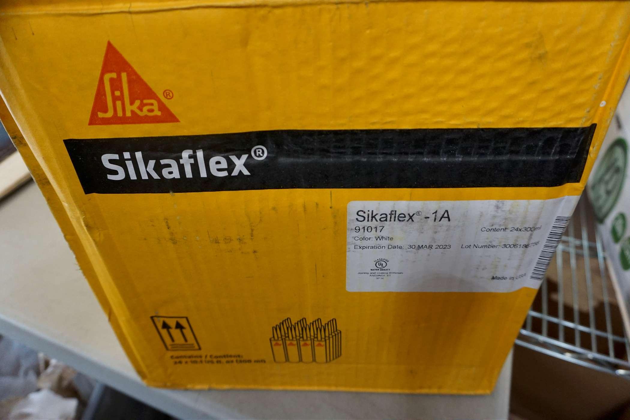 Box Of Sikaflex White Construction Sealant