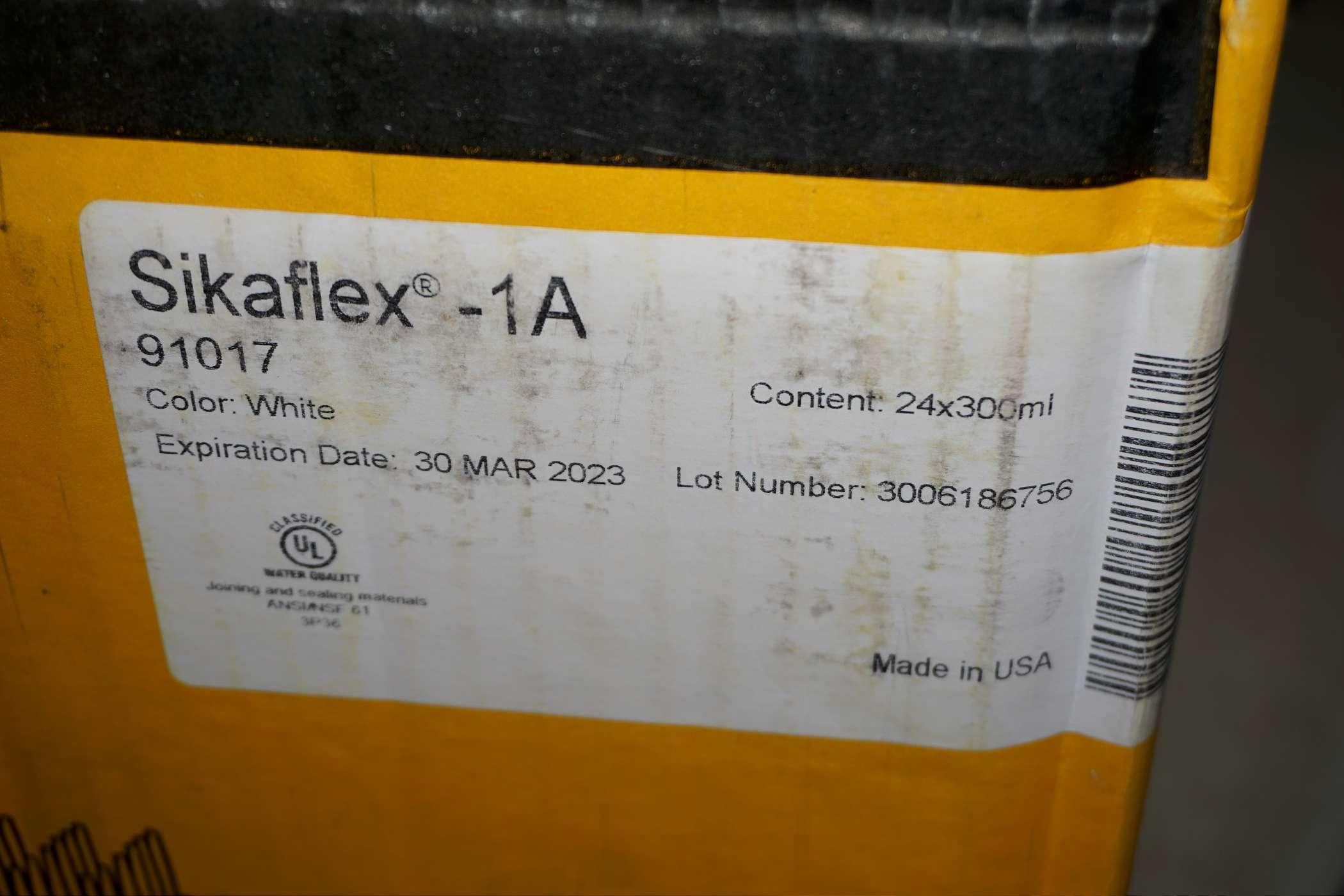 Box Of Sikaflex White Construction Sealant