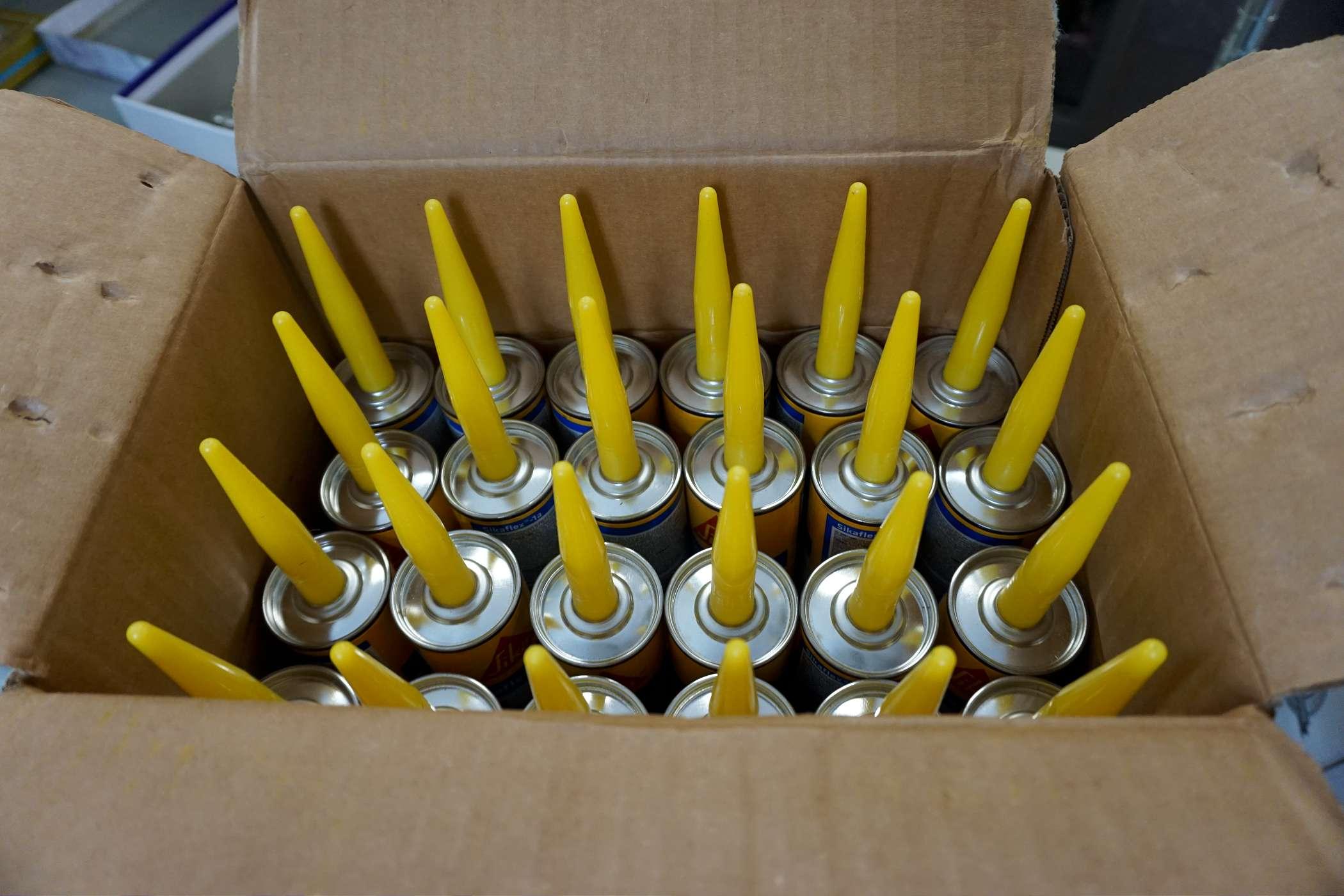 Box Of Sikaflex White Construction Sealant