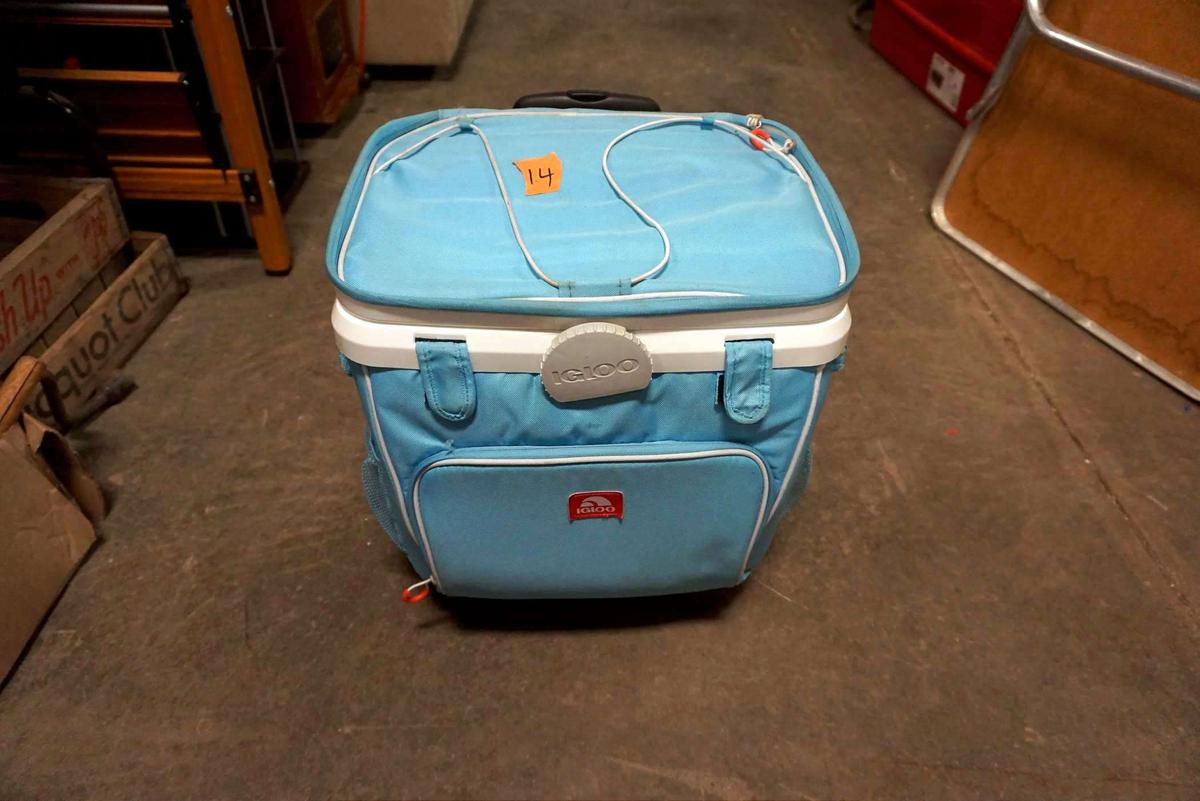 Igloo Cooler On Wheels