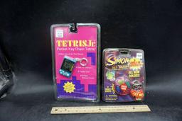 Tetris Jr. Pocket Keychain & Simon Key Chain