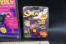 Tetris Jr. Pocket Keychain & Simon Key Chain