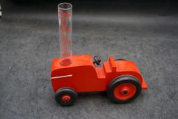 Sunbeam Wooden Tractor Rain Gauge