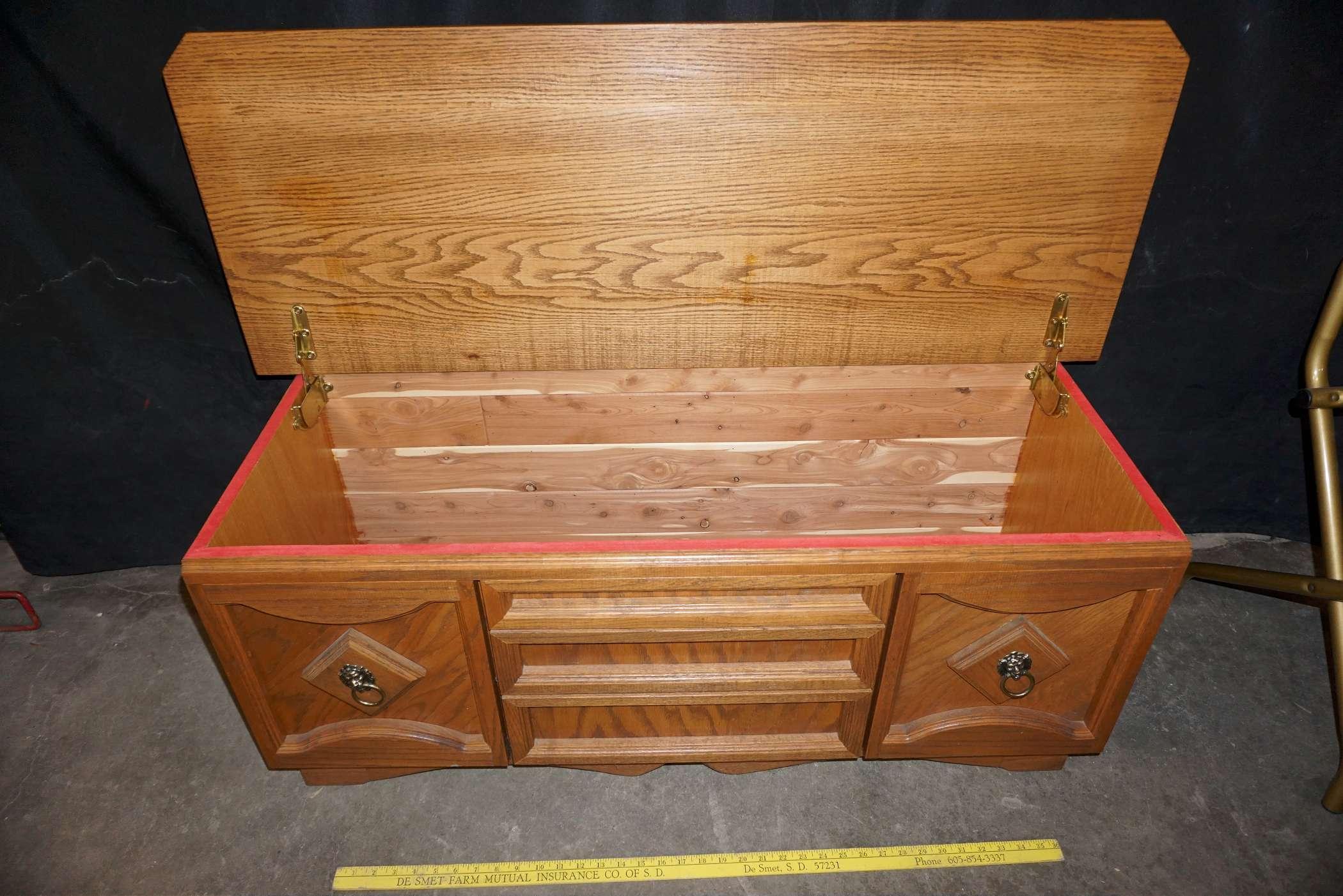 Cedar Chest Storage Cabinet