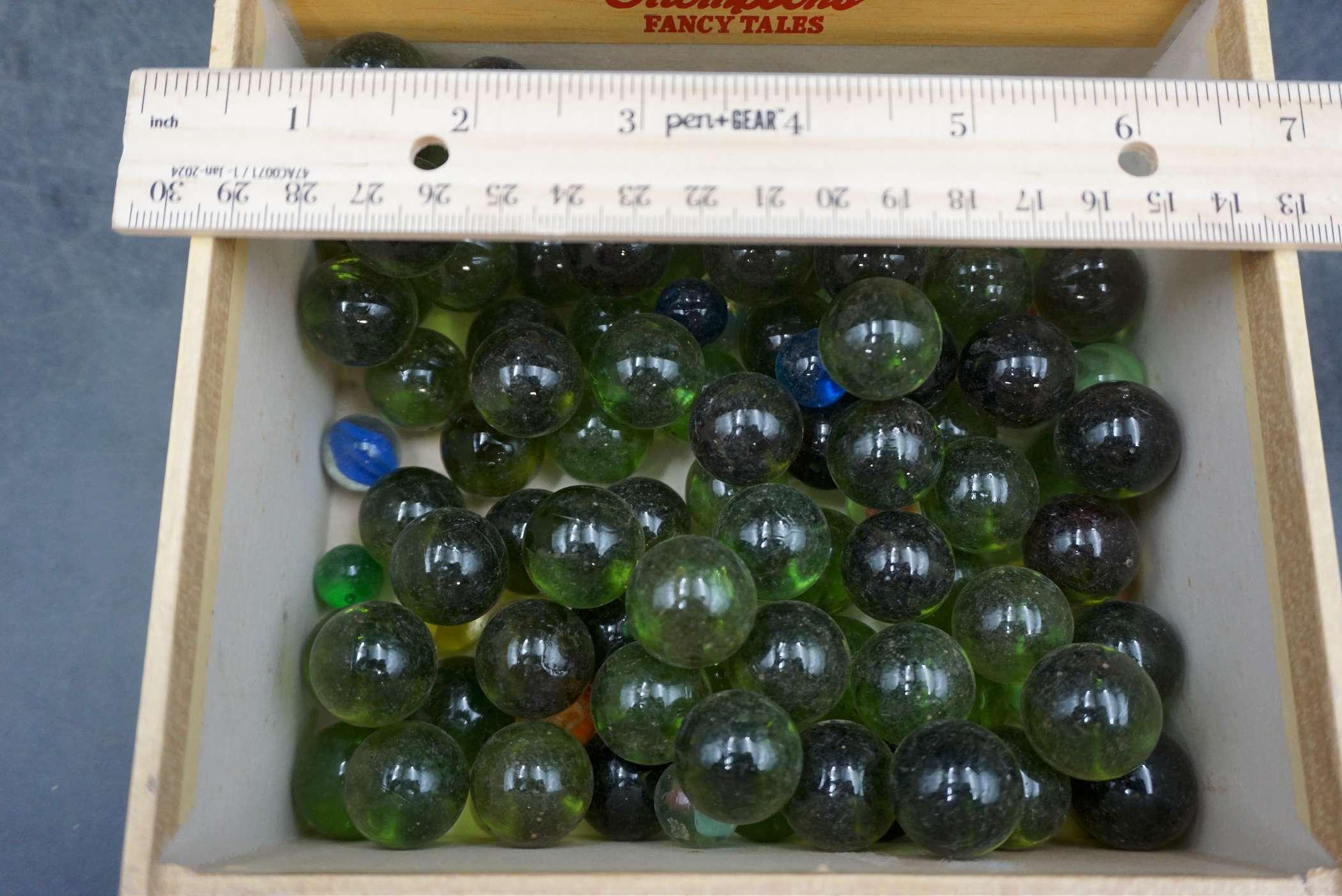 Thompsons Cigar Box & Marbles