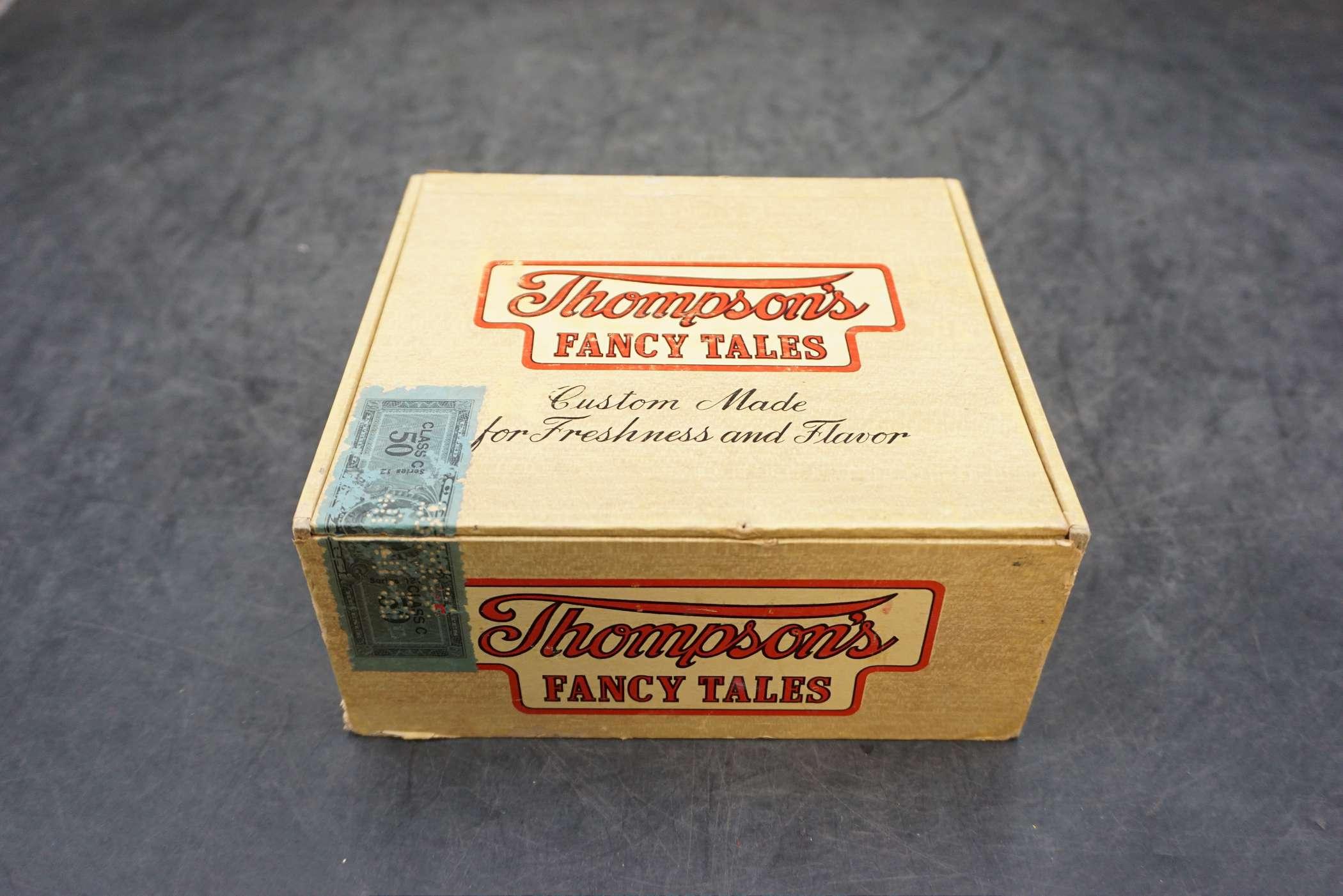 Thompsons Cigar Box & Marbles