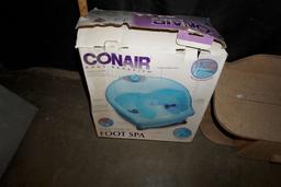 Conair Foot Spa & Shelf W/ Drawers