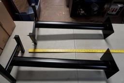 2 - Vintage Speaker Stands W/ Stakes On Bottom