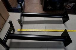 2 - Vintage Speaker Stands W/ Stakes On Bottom