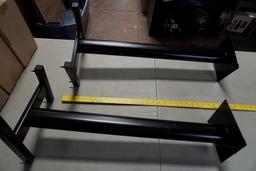 2 - Vintage Speaker Stands W/ Stakes On Bottom