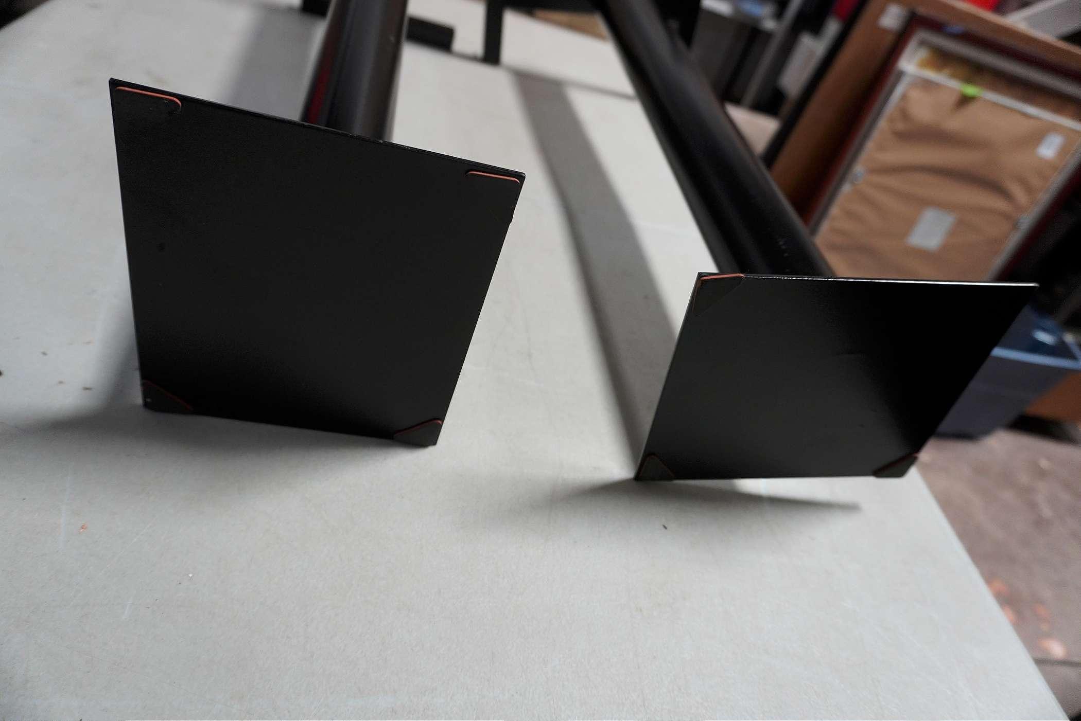 2 - Vintage Speaker Stands W/ Stakes On Bottom