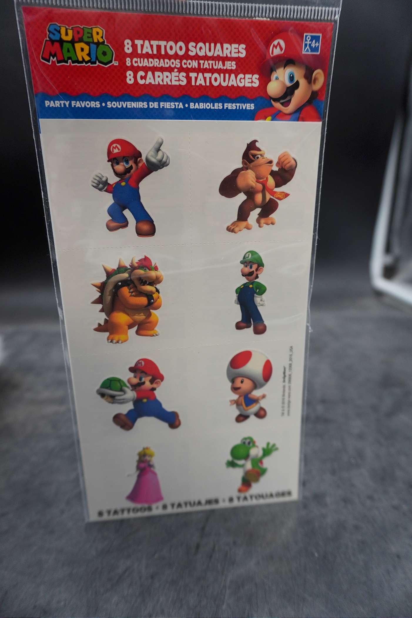 75+ New Super Mario Tattoo Square Packages