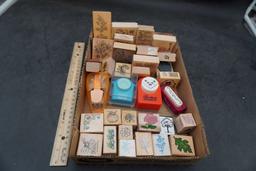 Rubber Stamps & Corner Page Punchers (Martha Stewart!)