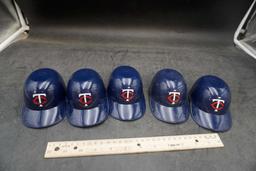5 - Small Minnesota Twins Helmets