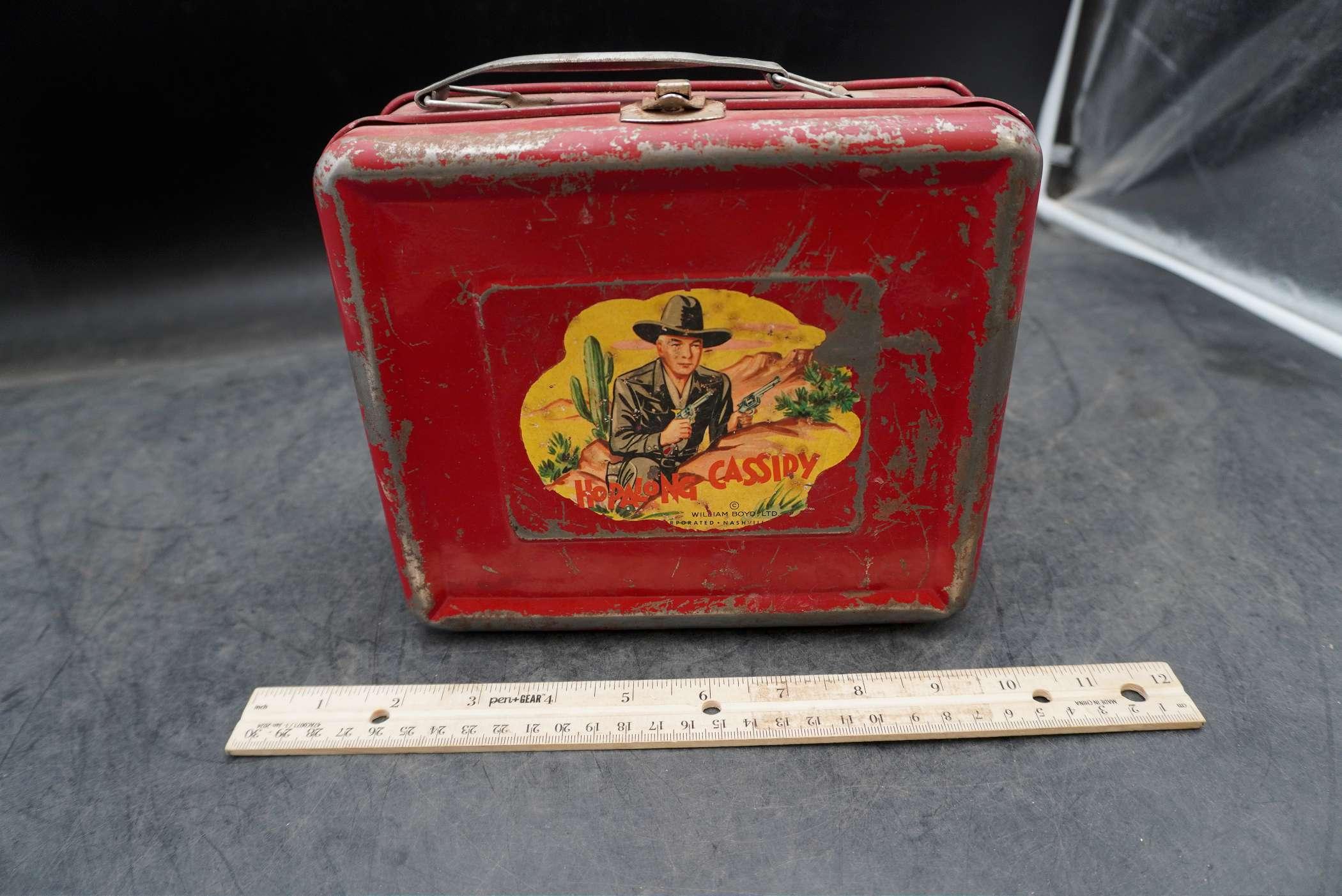 Hopalong Cassidy Metal Lunchbox