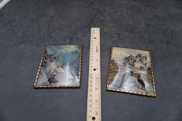 2 - Painted Glass Pictures