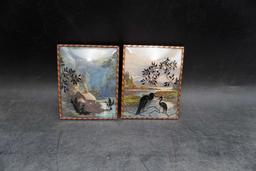 2 - Painted Glass Pictures