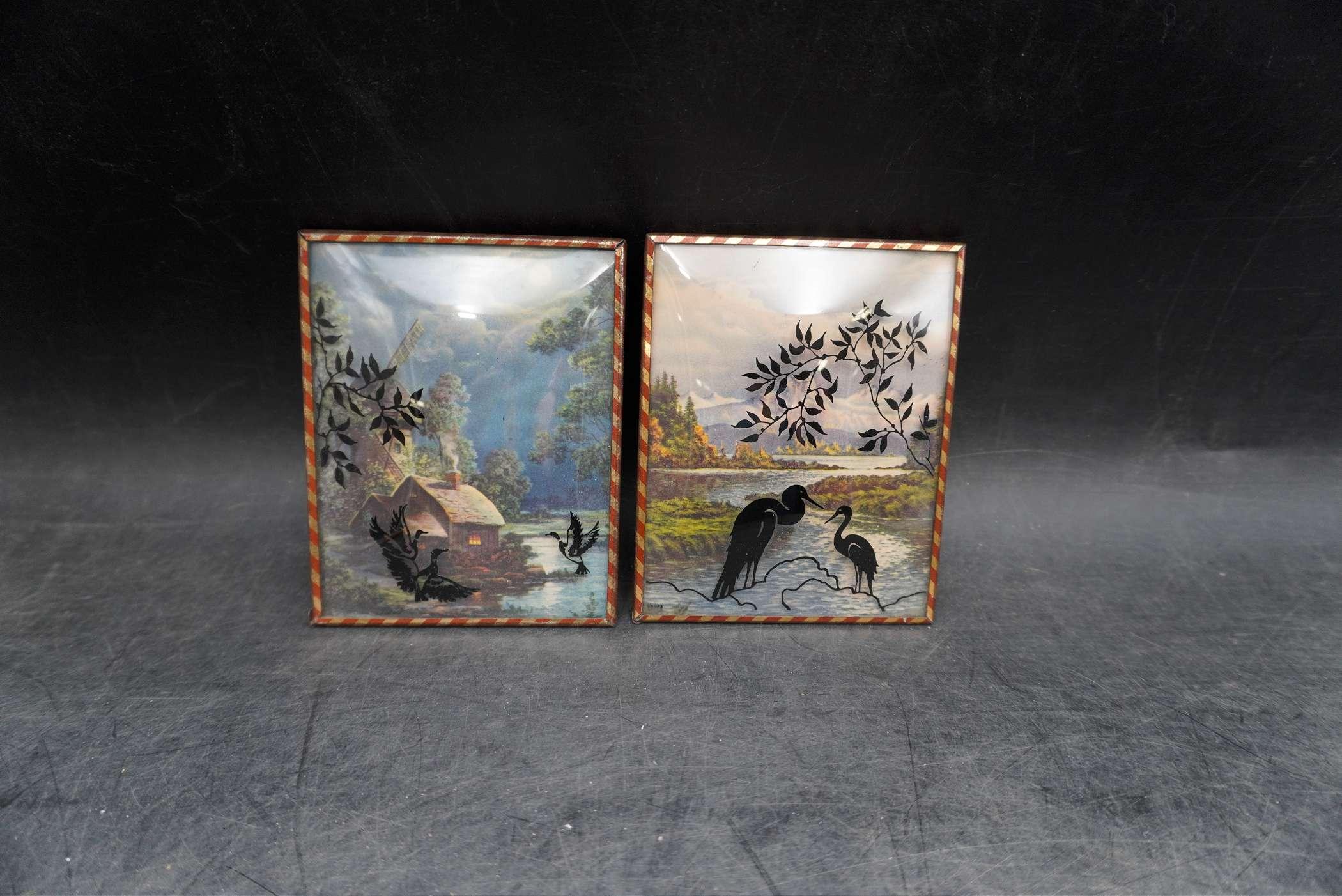 2 - Painted Glass Pictures