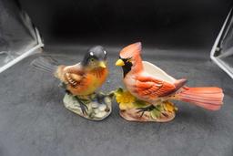 Cardinal & Robin Bird Planters