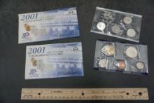 2001 United States Mint Uncirculated Coin Set - Philadelphia