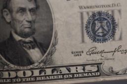 9153 $5 Silver Certificate (A Unc)