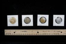 4 Foreign Coins - Italy & 2 Others