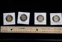 4 Foreign Coins - Bahamas, Cayman Islands, Panama & Other