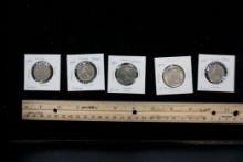 5 Foreign Coins - Finland & France