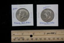 2 Kennedy Half Dollars - 1978 D & 1995 P