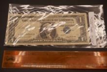 1957A Star Silver Certificate $1 Bill
