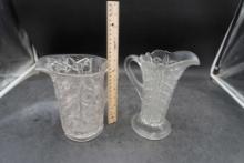 2 - Glass Pitchers