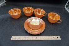 Vintage Fire-King Coffee Set