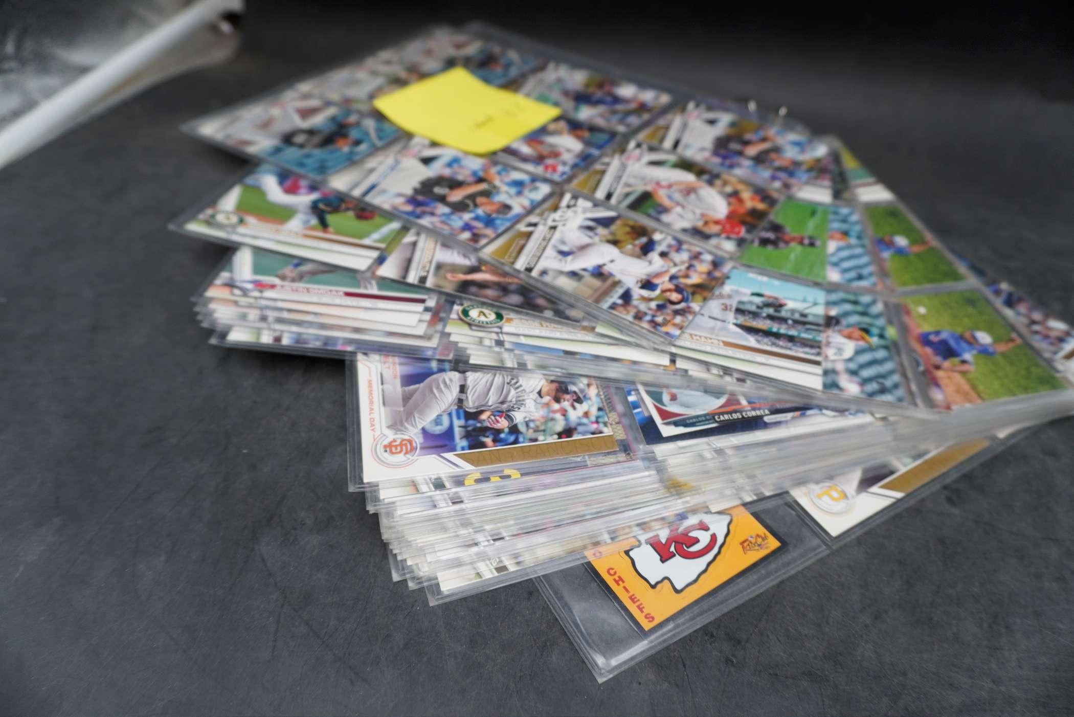 28 Pages Of Baseball Cards
