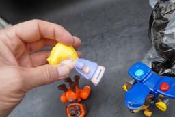 Bag Lot Of Toy Figures