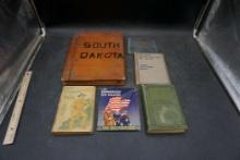 6 Assorted Books - Scouts, Mohicans, South Dakota & More